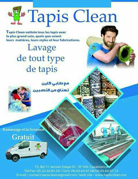 Tapis clean (Casablanca, Maroc) - Téléphone et Adresse